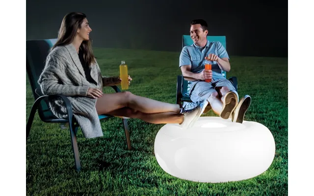 Oppustelig Led-siddepuf - Intex