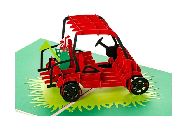 Pop Up-kort - Golferen