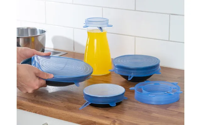 Silikonelåg 6-pak - Kitchpro