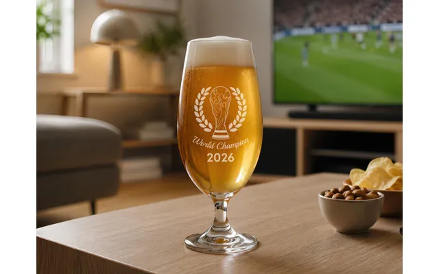 Spiegelau Ølglas Med Gravering - Fodbold-vm