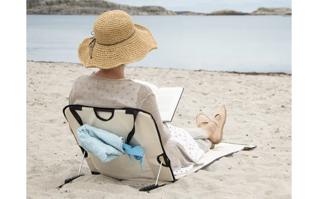 Strandmåtte Med Ryglæn - Outlust