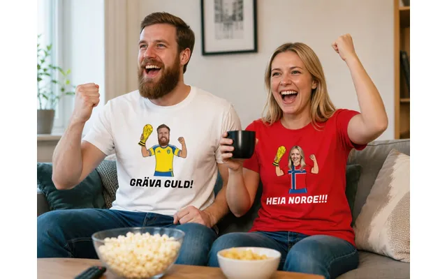 T-shirt Med Eget Design - Fodbold-vm