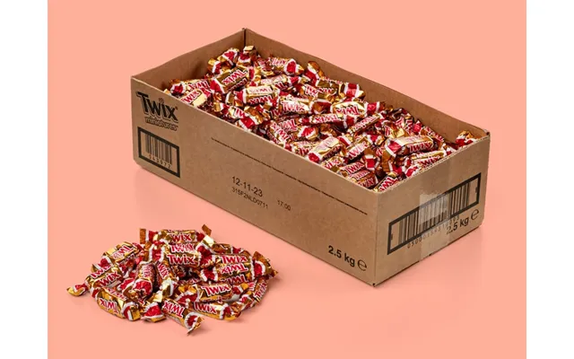 Twix Bland-selv Slik I Kasser 2,5 Kg