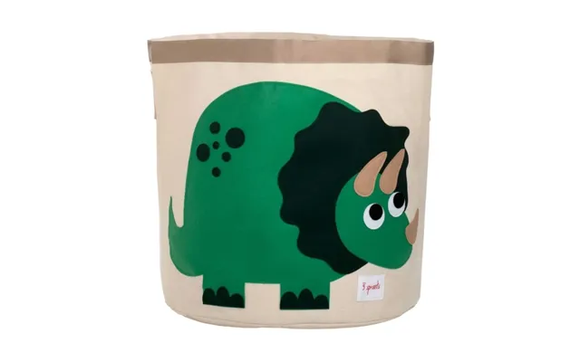 3 Sprouts Opbevaringsbeholder Rund - Dinosaur