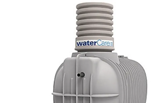 3-kammertank 2500l 5pe - Med Indbygget Pumpe Til Tryknedsivning En12566-1 Watercare