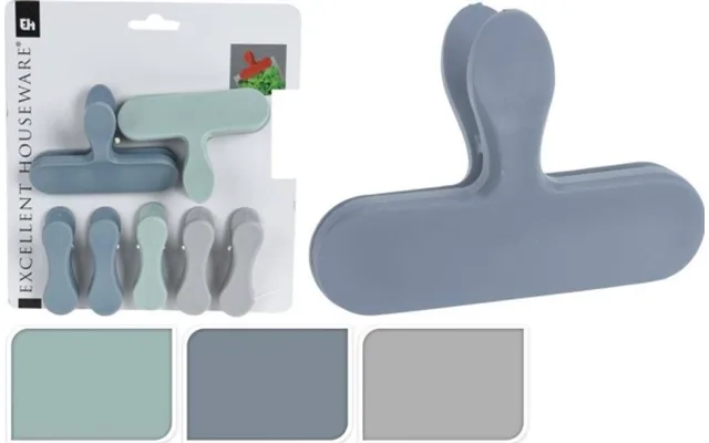 Affek Design Clips Til Poser 3 7 Stk Klipsy Do Torebek 3
