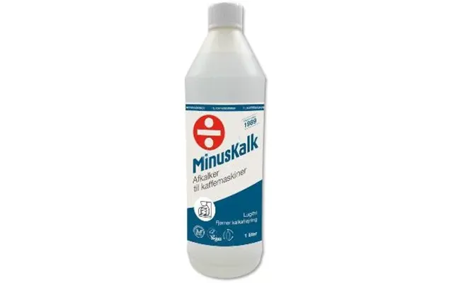 Afkalker Flydende Minus Kalk 1 Ltr. - Til Kaffemaskiner Og Kedler