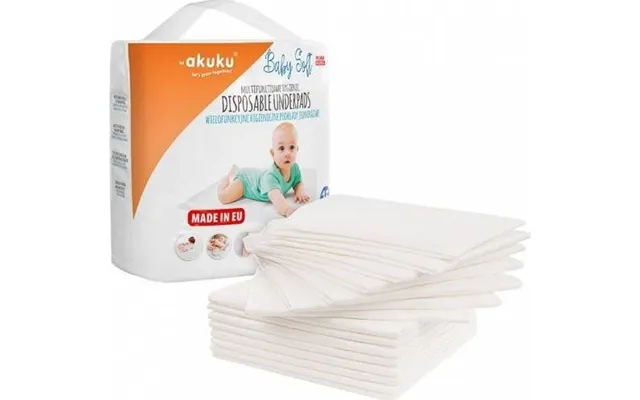 Akuku A0500 Engangspads Baby 40x60 15 Stk