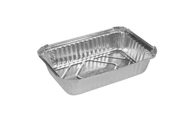 Aluminiumsbakke, Abena Cater-line, 21,1x13,5x4,7cm, 850 Ml, Aluminium - 10 Stk