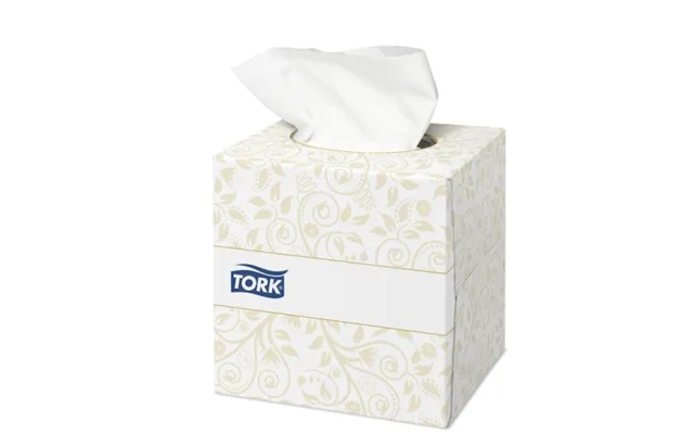 Ansigtsservietter Tork Extra Soft Hvid - 30 Pakker X 100 Stk