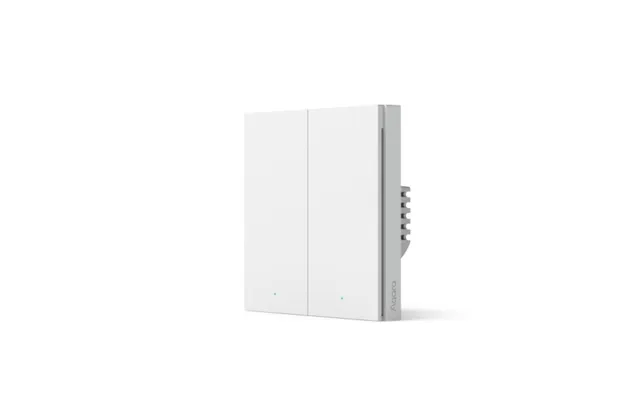 Aqara Smart Wall Switch H1 Med Neutral. Dobbelt Kørearm