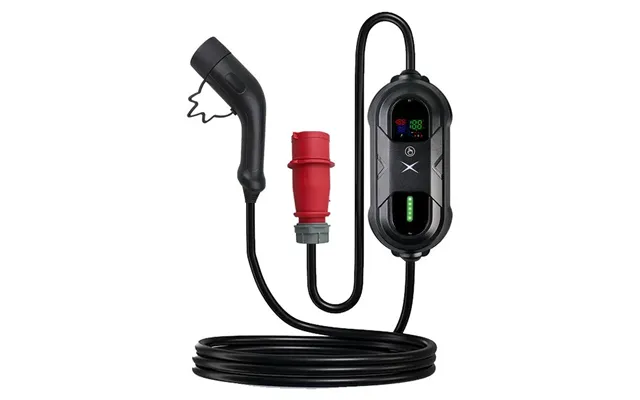 Avant Trefaset Bærbar Elbiloplader Type 2 Stik - 11 Kw