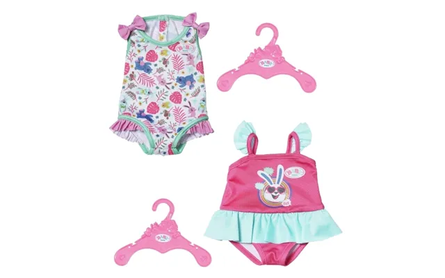 Baby Born Holiday Swimsuits 2 Ass.43cm