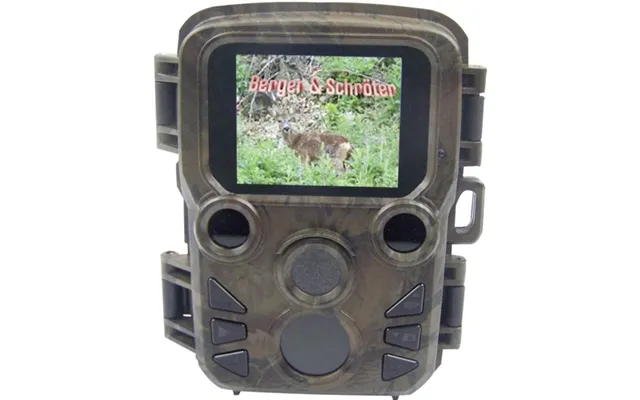 Berger & Schröter Mini Vildtkamera 20 Megapixel Black Leder - Low Glow Leder