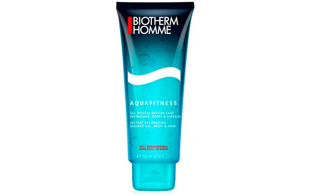 Biotherm Homme Aquafitness Shower Gel 200ml Refreshing Shower Gel For Men