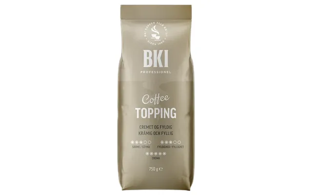 Bki Coffee Topping 750g - 10 Poser