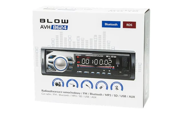 Blow Avh-8624 Bilradio Med Bluetooth