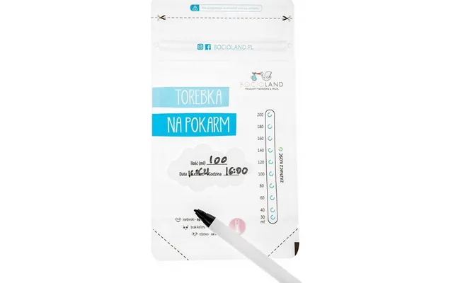 Bocioland Mælkeposer 200 Ml 50 Stk.