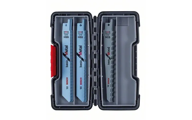Bosch Bajonetsavkl 15 Stk Træ Met Basic T Box