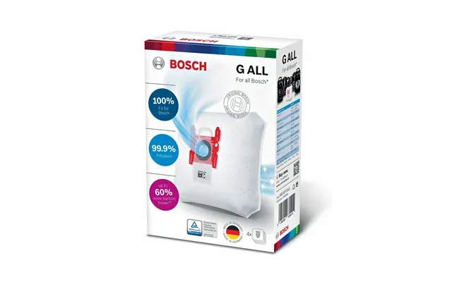 Bosch Powerprotect G All Støvsugerposer - 4-pak