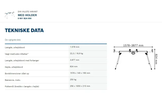 Bosch Savbord Gta 3800 Med Ruller
