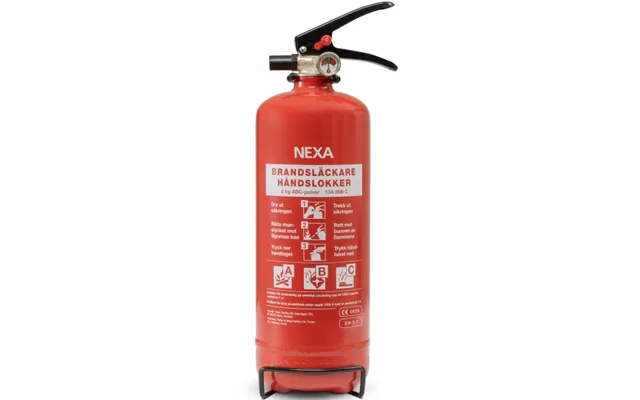 Brandslukker Rød 2kg 13a