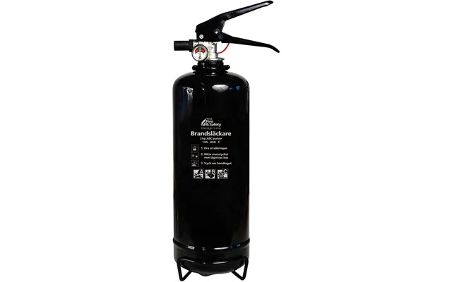 Brandslukker Sort 2 Kg 13a
