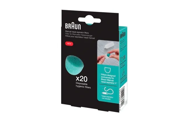 Braun Reservefilter Til Næsesuger Bnf020eu Bnf020eu