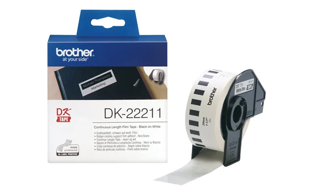 Brother Dk-22211 - Hvid