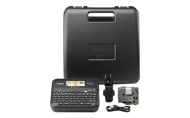 Brother Pt-d610btvp Labelprinter - Komplet Inkl. Kuffert, Ac-adapter, Usb-kabel & 1 Stk