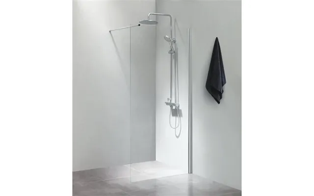 Brusevæg Fast 80x200cm Klart Glas