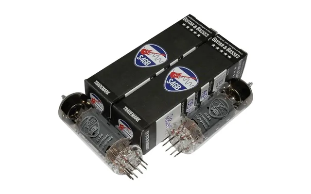 Btb Vertrieb El84 S4gb Premium Elektronrør Matched Par Udvalgt Til Guitar & Bas Endepentode Poltal 9 Sokkeltype Noval In