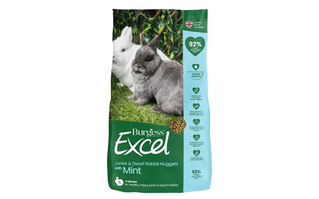 Burgess Excel Rabbit Junior & Dwarf 3 Kg