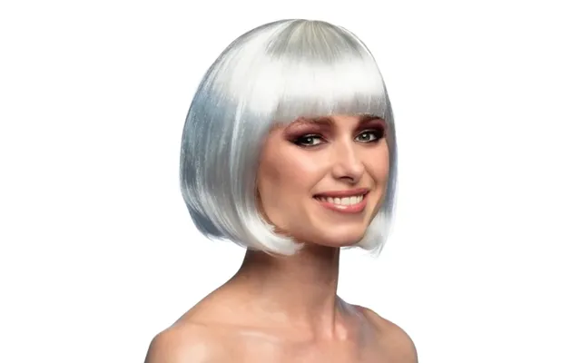 Cabaret Hvid Page Paryk