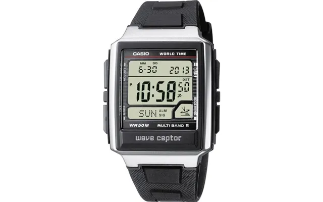 Casio Radio Armbåndsur Wave Ceptor Wv-59r-1aef L X B X H 48.3 X 39 X 12