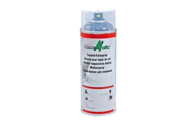 Colormatic Tekstilspray Sort Til Bundmåtter 400ml.
