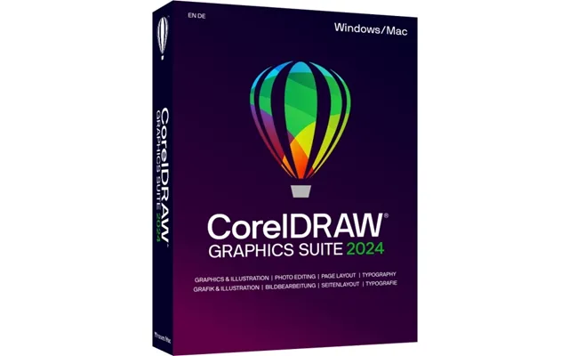 Coreldraw Graphics Suite 2024 - Bokspakke