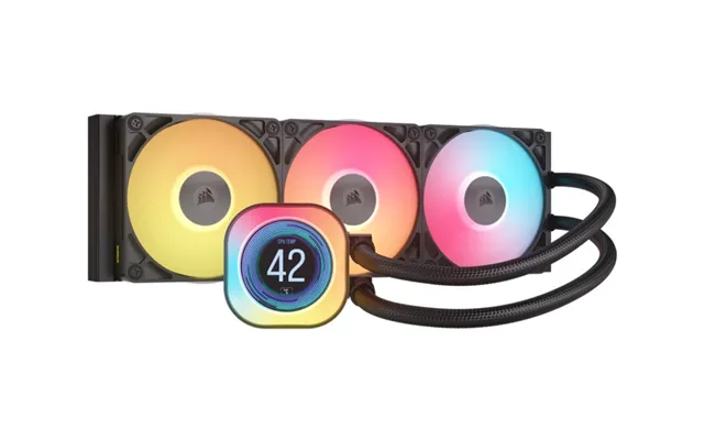 Corsair Icue Link Titan 360 Rx Lcd - Processors Flydende Kølesystem