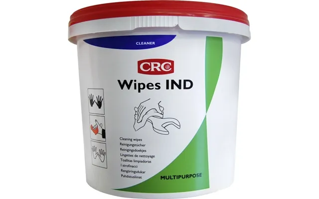 Crc Wipes Renseservietter Industri - 100 Stk.