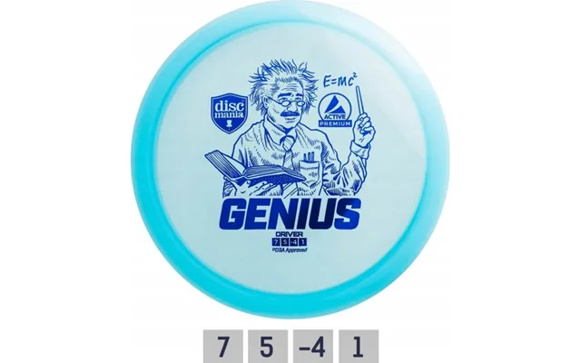 Discmania Diskgolfo Diskas Fairway Driver Genius Active Premium M Lyna