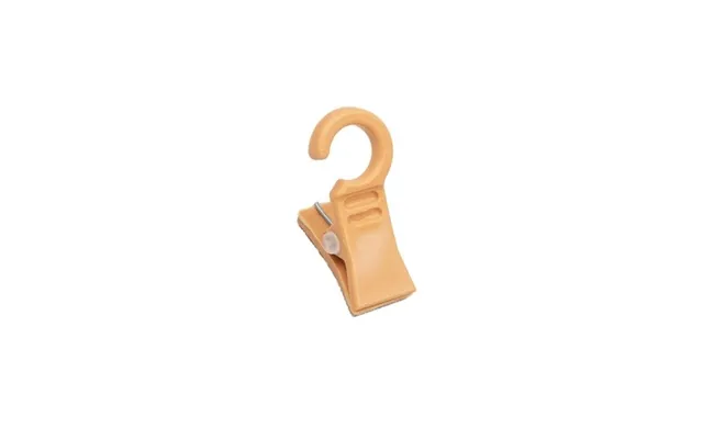 Domoletti Clips Til Gardinstang Med Ringe Pl. Beige D28 30