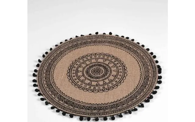 Douceur D'interieur Underlag Tassel - Renata Sort Str. 38