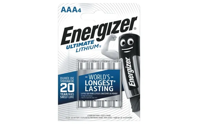 Energizer L92 Aaa Batteri - 4 Stk.