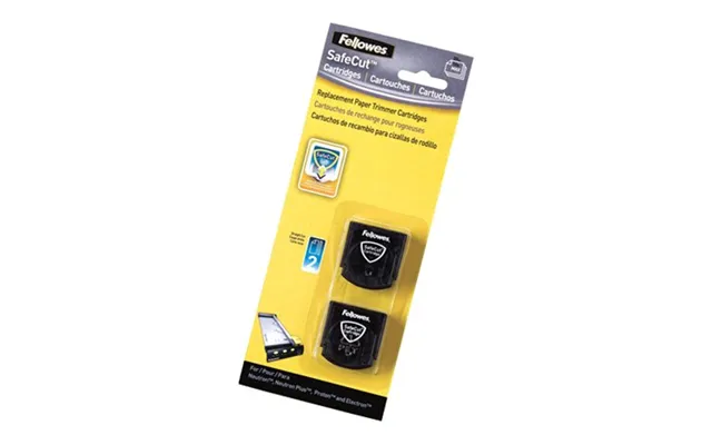 Fellowes Safecut - Kassette Til Reserveblad Pakke Med 2
