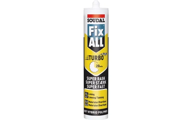 Fix All Turbo Montagelim Sort 290ml