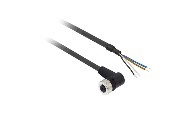 Følerkabel Pur M12 4-pin Hun Vinklet 5 Meter Xzcp1241l5