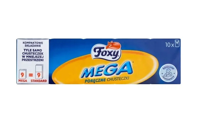 Foxy Foxy Mega Servietter 10 X 9 Stk