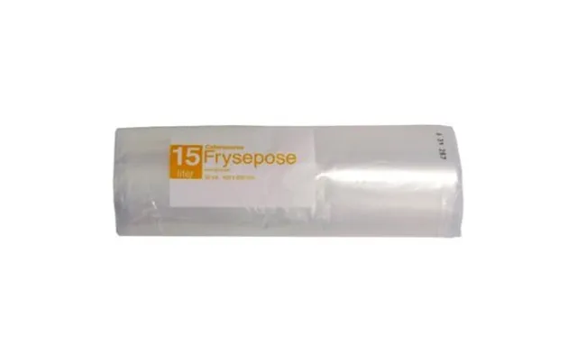 Frysepose Catersource 15 Ltr 400x600 Mm 34my Med Skrivefelt Ldpe,15 Rl X 50 Stk Krt