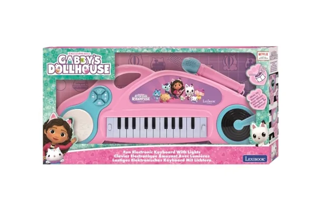 Gabby's Dukkehus Elektronisk Keyboard Med Lys
