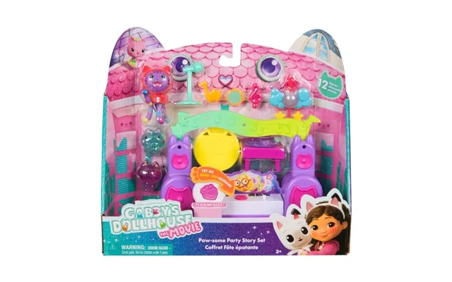 Gabby's Movie Pawsome Party Room Story Set